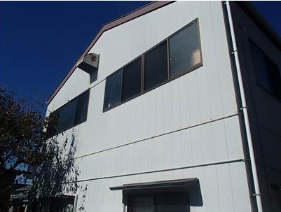倉庫シリコン外壁塗装[浜松市南区の加藤塗装]｜屋根塗装